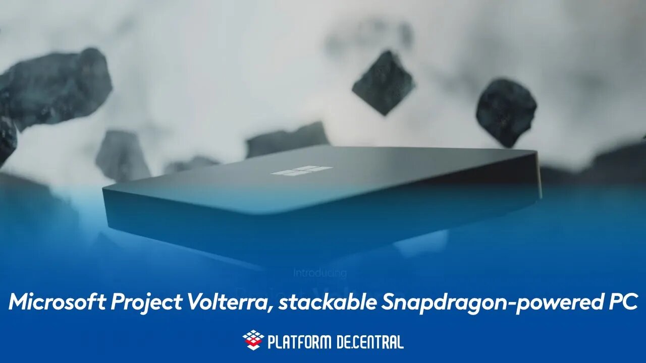 Microsoft announces Project Volterra, stackable Snapdragon-powered PC