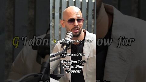 Andrew Tate - When You Rich This Is What happens💰🔥