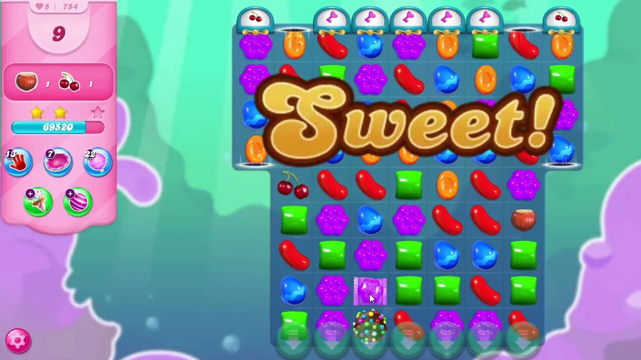 Candy Crush Saga Level 754