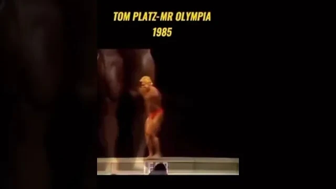 Tom Platz apresentação individual Mr. Olympia 1985