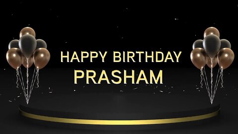 Wish you a very Happy Birthday Prasham