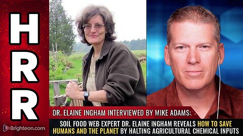 how to SAVE humans and the planet by HALTING agricultural chemical inputs
