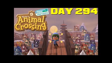 Animal Crossing: New Horizons Day 294 - Nintendo Switch Gameplay 😎Benjamillion