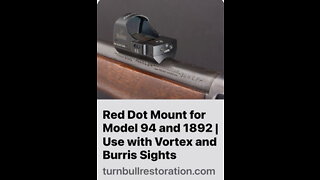 Turnbull Reflex base for a Winchester '92