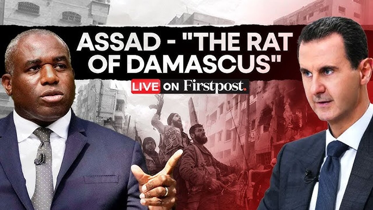 UK's Foreign Secretary Lammy calls Assad 'the rat of Damascus' and drug dealer