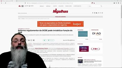 EXCELENTE NOTÍCIA: Requisitos para ENTRADA na OCDE incluem FIM da OAB, CREA e similares