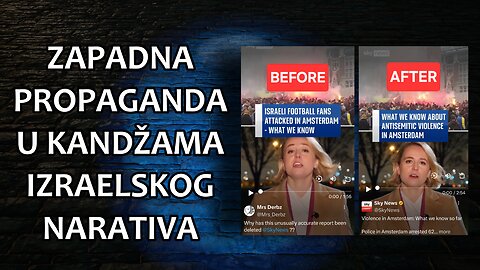 Zapadna propaganda u kandžama izraelskog narativa.