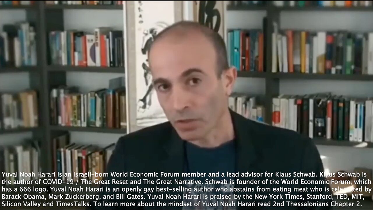 Yuval Noah Harari | Why Did Yuval Noah Harari Say, "Humans Are Now Hackable Animals. The Whole Idea That Humans Have a Soul or Spirit and They Have Free Will So Whatever I Choose Whether In the Election or Wether In the Supermarket, That's Over&