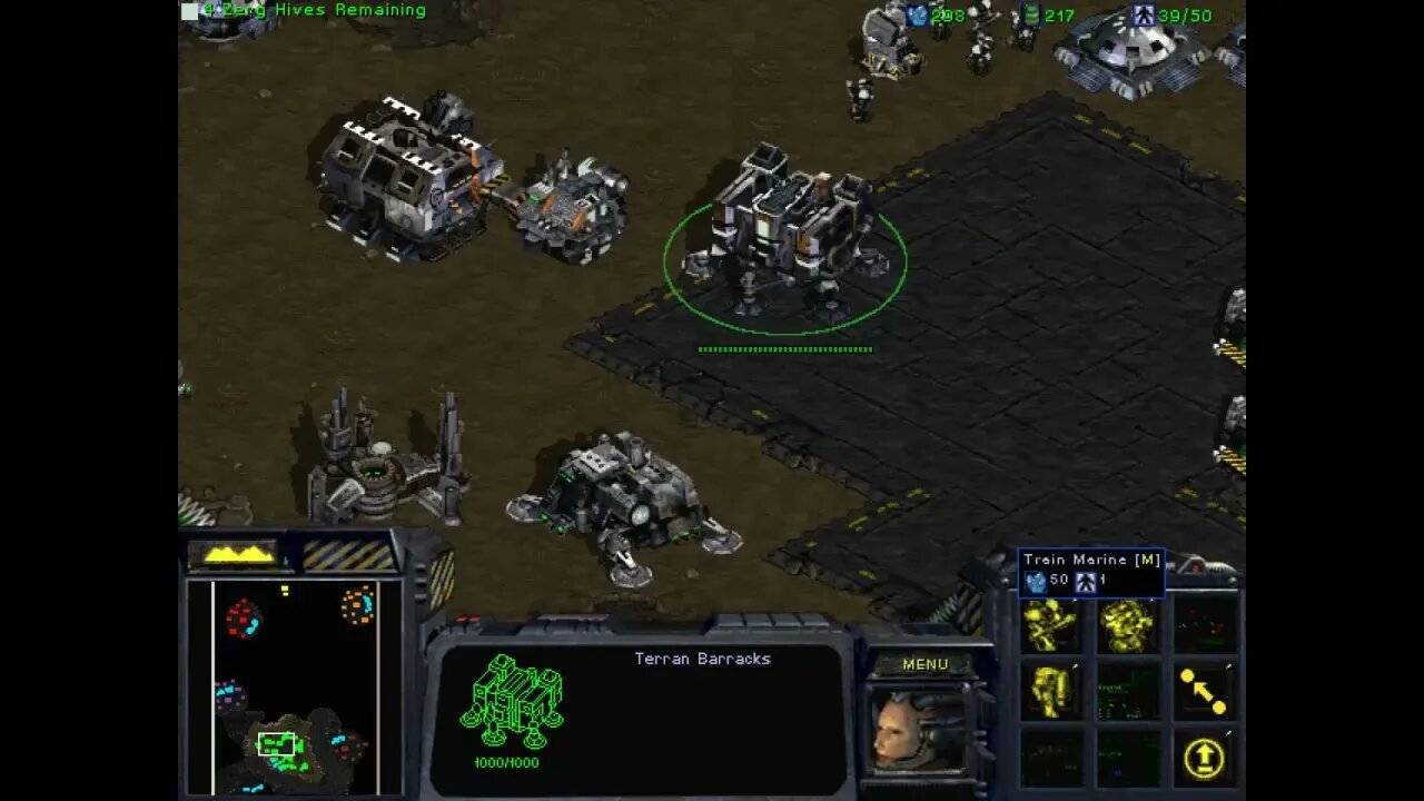 starcraft brood war p7 - maximum speed until I realize it's harder