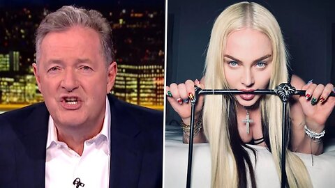 "Unbelievably RUDE!" Piers Morgan Reacts To Madonna's Cringe Moment...