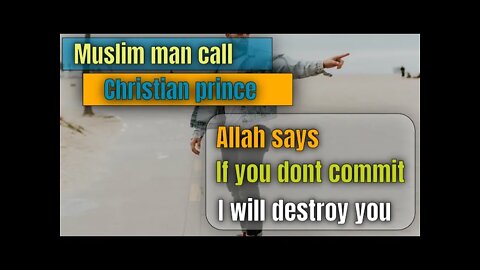 muslim man call cp