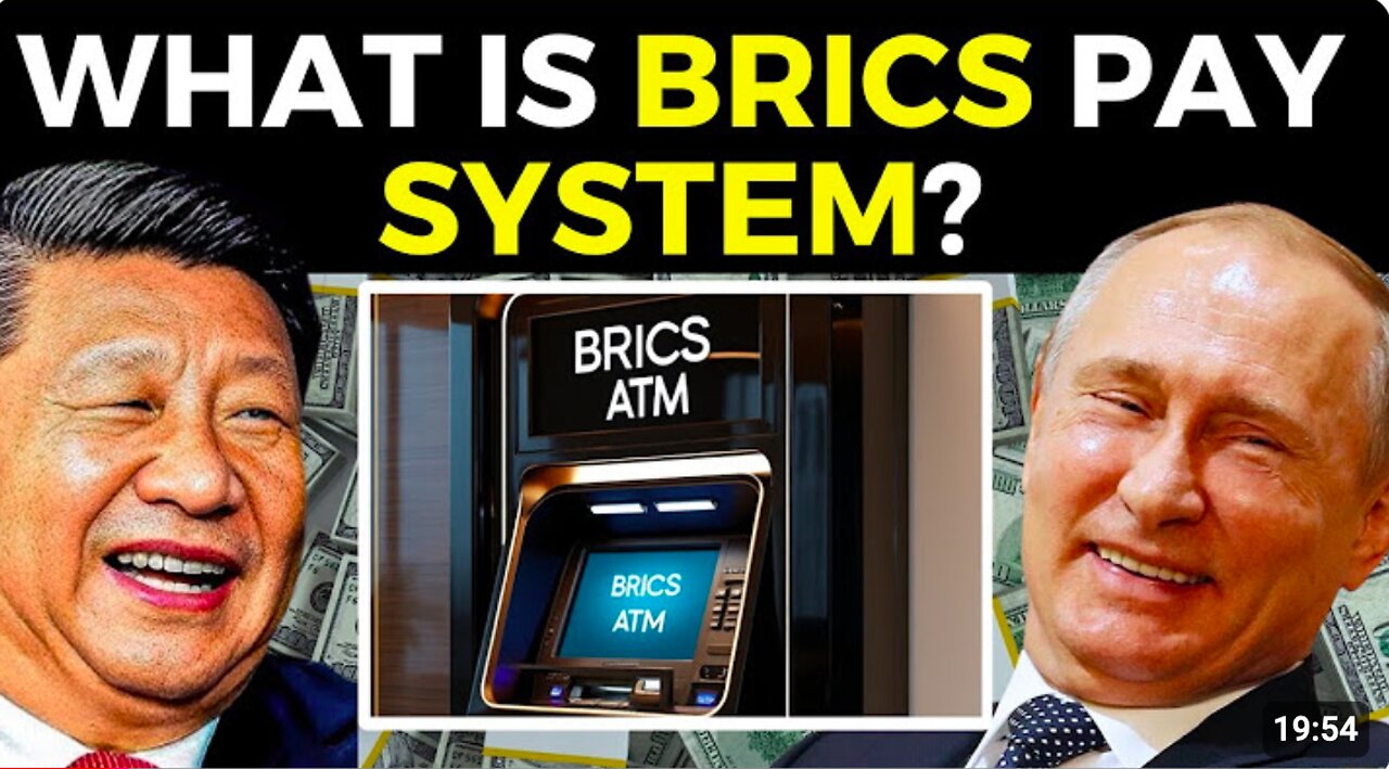 BBRICS PAY - Putin Pushes For NEW International Payment System: What Is It?