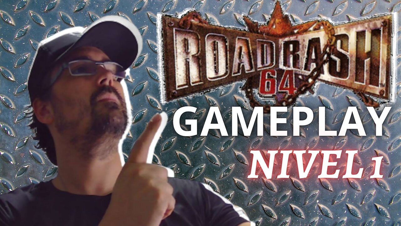 ROAD RASH 64 (NINTENDO 64) GAMEPLAY / Conseguimos comprar uma moto mais potente?