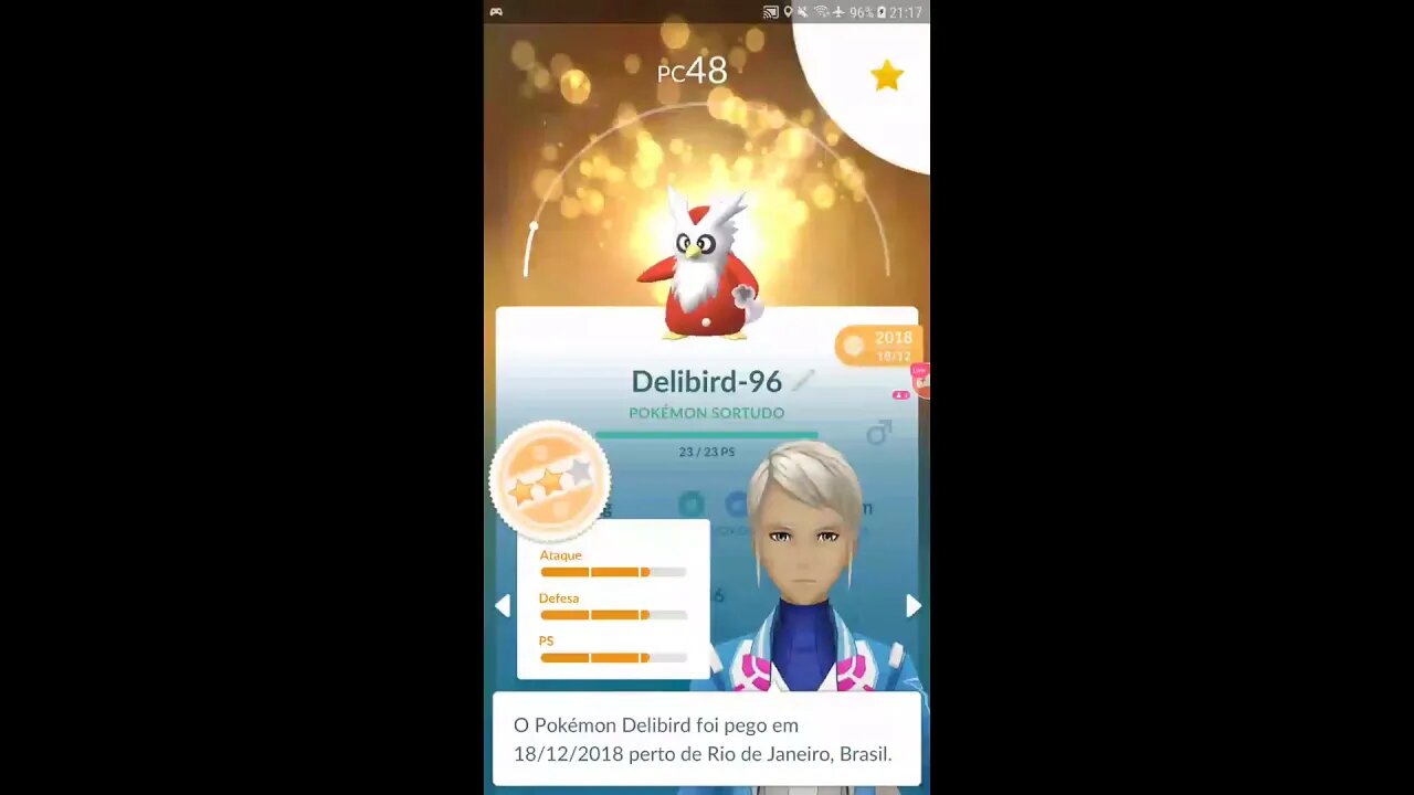 Veja a minha live de Pokémon GO