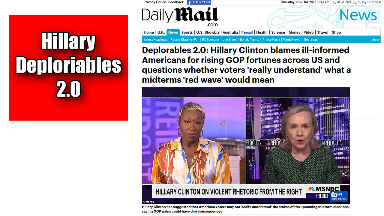 Democrats Probing Agent Hillary Clinton With Deplorables 2.0 Strategy