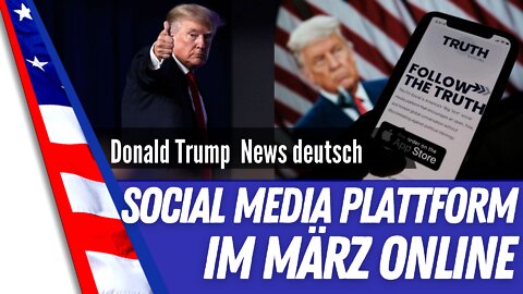 Trump Socialmedia kurz vor dem Start.