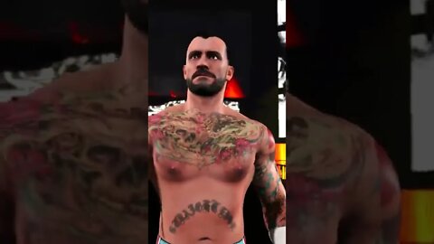 WWE 2k22 CM Punk Entrance #shorts