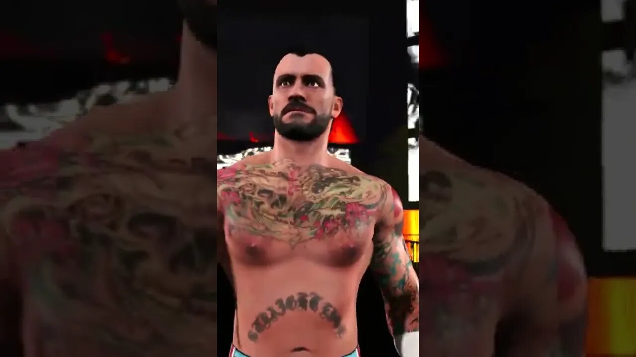 WWE 2k22 CM Punk Entrance #shorts