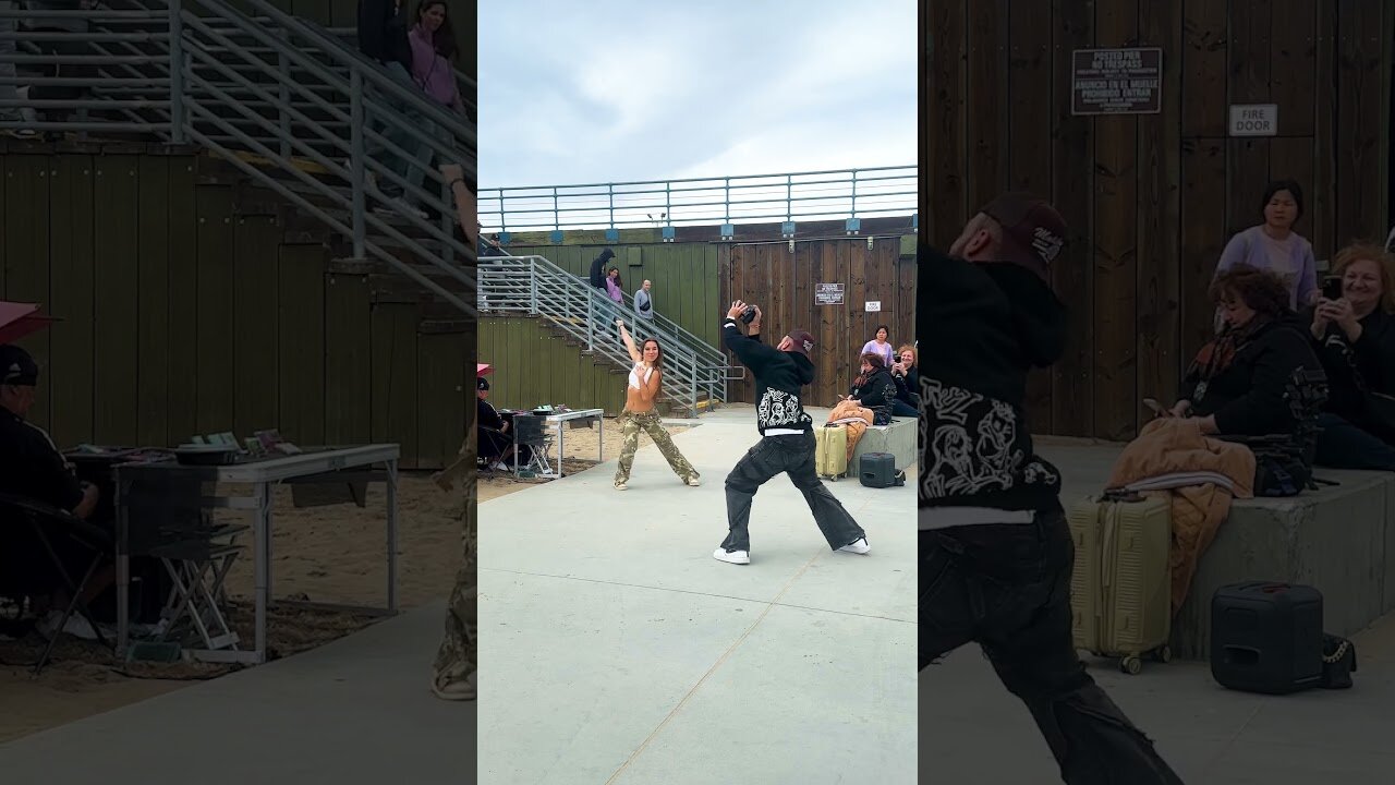 Videographer was feeling himself! 😂 Results W- Enola Bedard