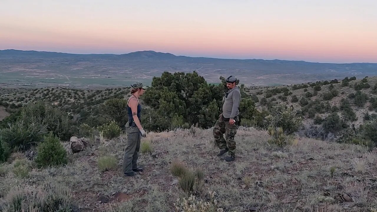 Hacky Sacking at the Lucky Chief Gold mine