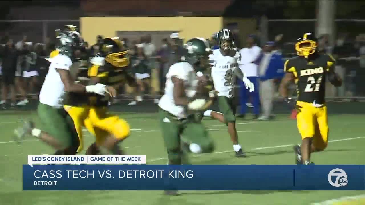 Detroit King beats Cass Tech in WXYZ Game of the Week