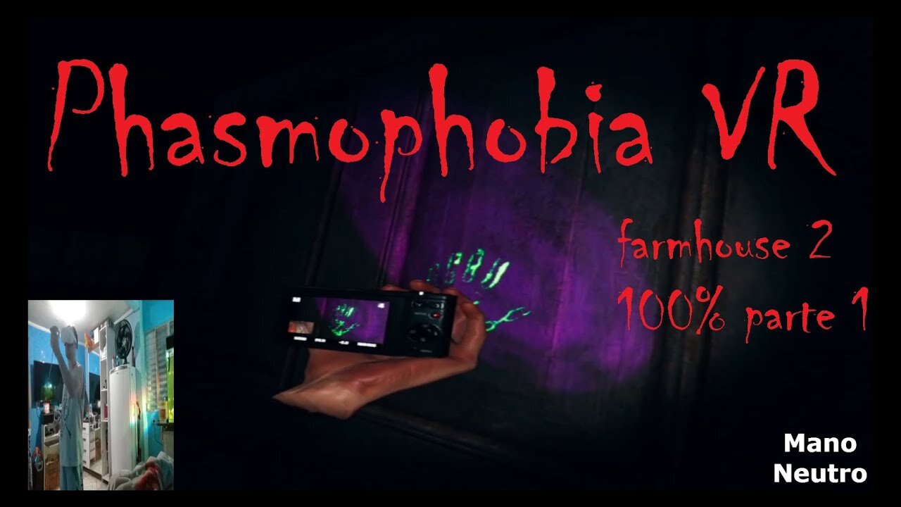 Phasmophobia na farmhouse 2 no pesadelo 100% parte 1