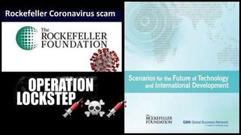 2010 ROCKEFELLER DOCUMENT DESCRIBES CORONAVIRUS PLANDEMIC IN SHOCKING DETAIL 💉☠️💉