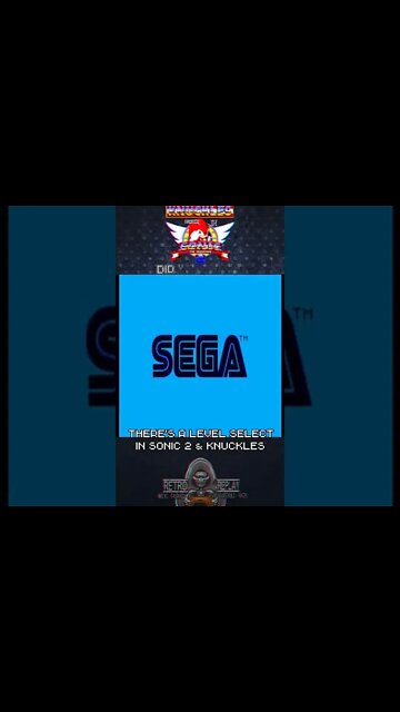 Sonic 2 & Knuckles level select