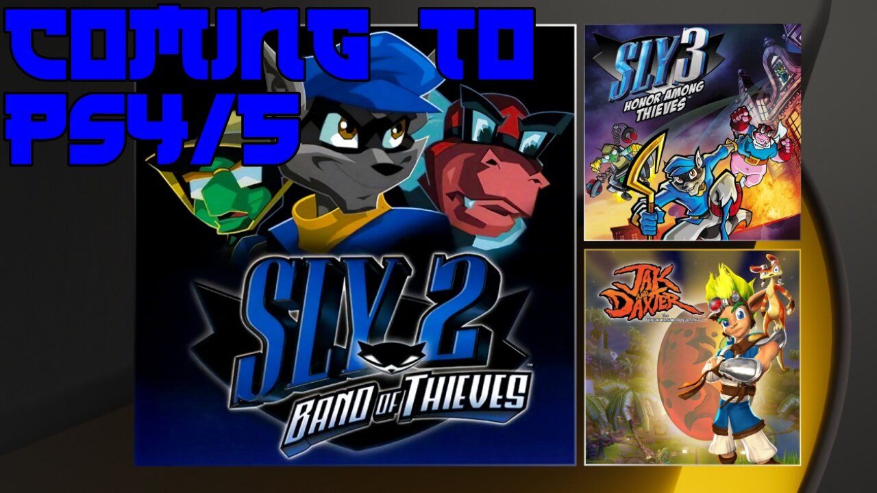 Sly 2&3 FINALLY Being Added to PS4/5