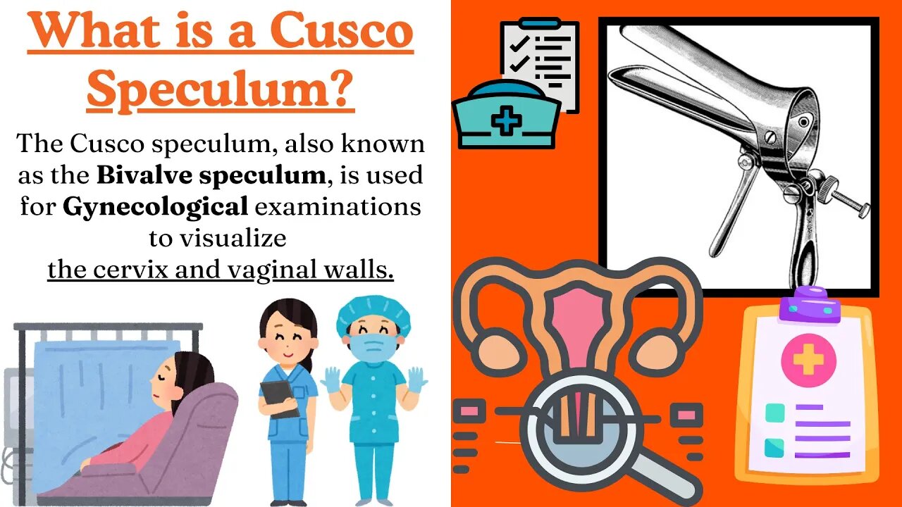 Vaginal Speculum | Cusco Bivalved Self Retaining Vaginal Speculum | Vaginal Examination