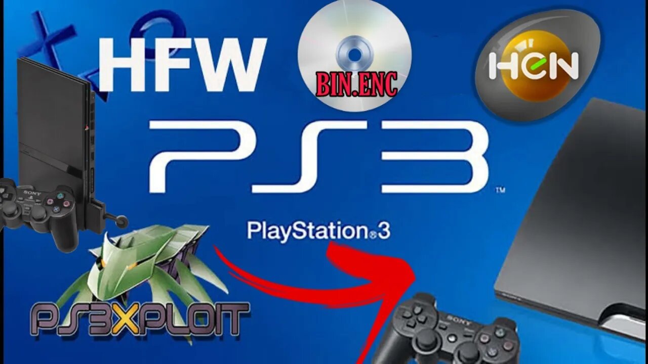 Como rodar jogos de ps2 no PS3 HEN