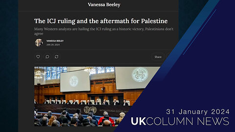 Vanessa Beeley With An Update On The ICJ Ruling - UK Column
