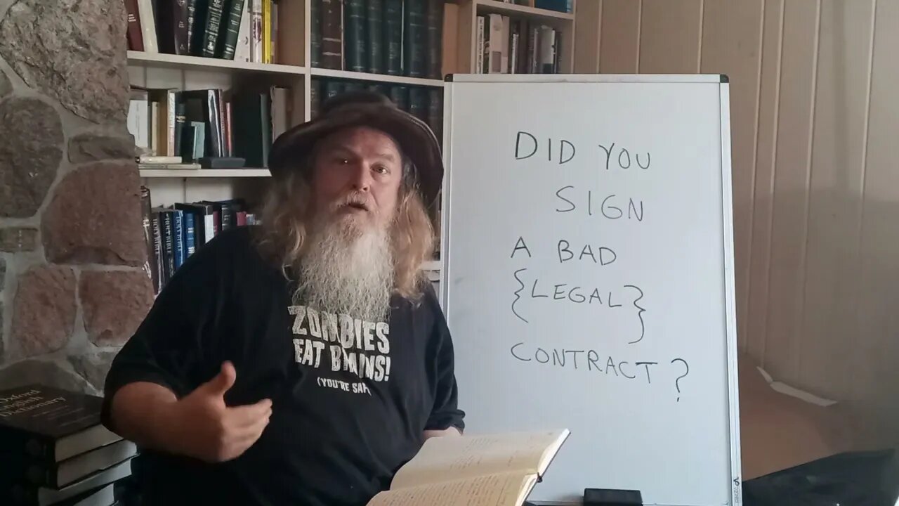 DID YOU SIGN A BAD CONTRACT?