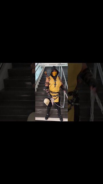 Scorpion Mortal Kombat Comic Con Cosplay