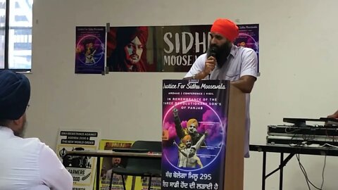 Justice For Sidhu Moosewala #Justice4SMW Southall Conference