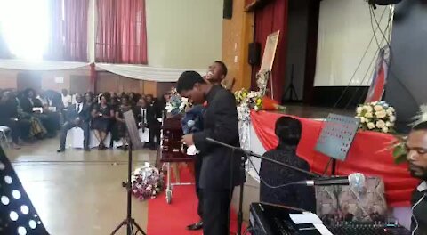 SOUTH AFRICA - Johannesburg - Enoch Mpianzi Funeral - Video (JNM)