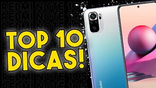 TOP 10 DICAS E TRUQUES para o Redmi Note 10S que você PRECISA SABER!