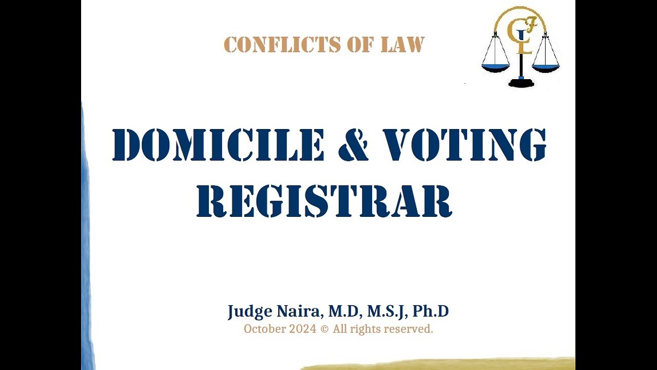 Domicile & Voting Registrar