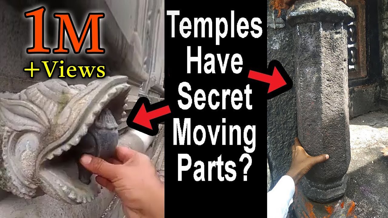 Ancient Temples are MACHINES with MOVING parts? | Hindu Temple |