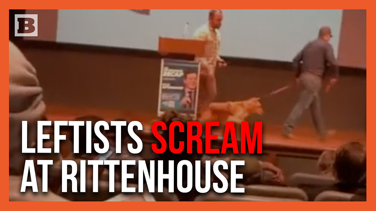 Rabid Leftist Protesters Scream at Kyle Rittenhouse Until He Cuts His Speech Short and Leaves