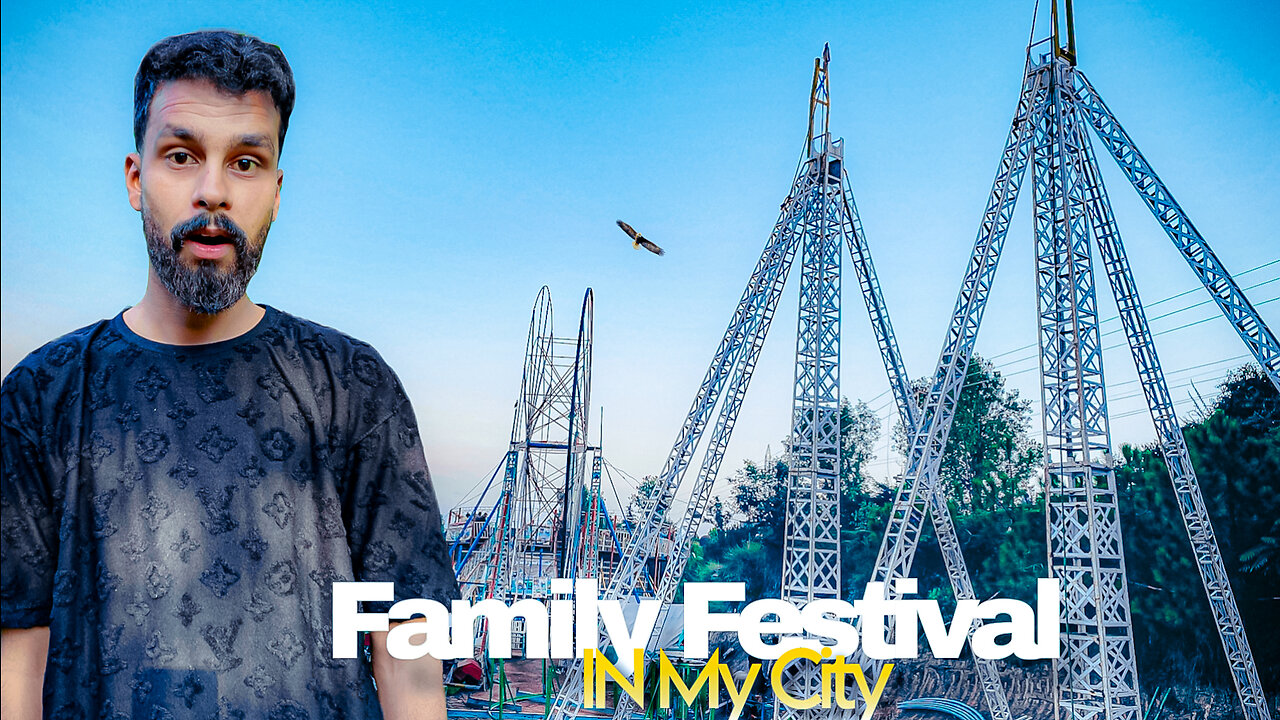 My First Vlog || Family Festival 😱