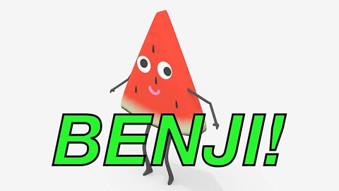 Happy Birthday BENJI! - WATERMELON Birthday Song