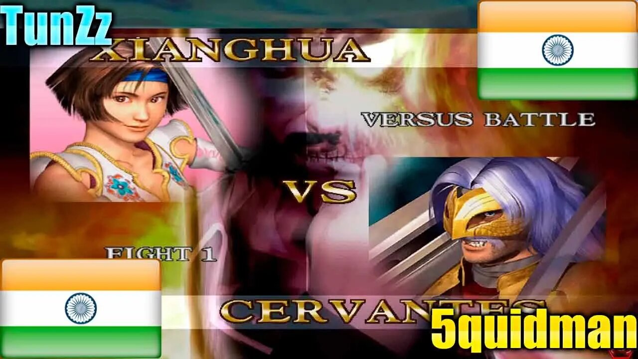 Soulcalibur (TunZz Vs. 5quidman) [India Vs. India]