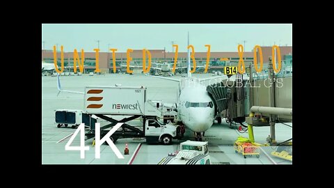 Trip Report: United Airlines Boeing 737-800 Salt Lake City to Chicago Economy Review (4K)