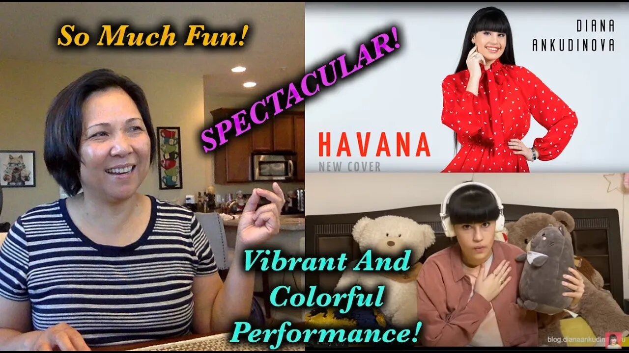 Filipino-American Reaction Video Of Diana Ankudinova "Havana"