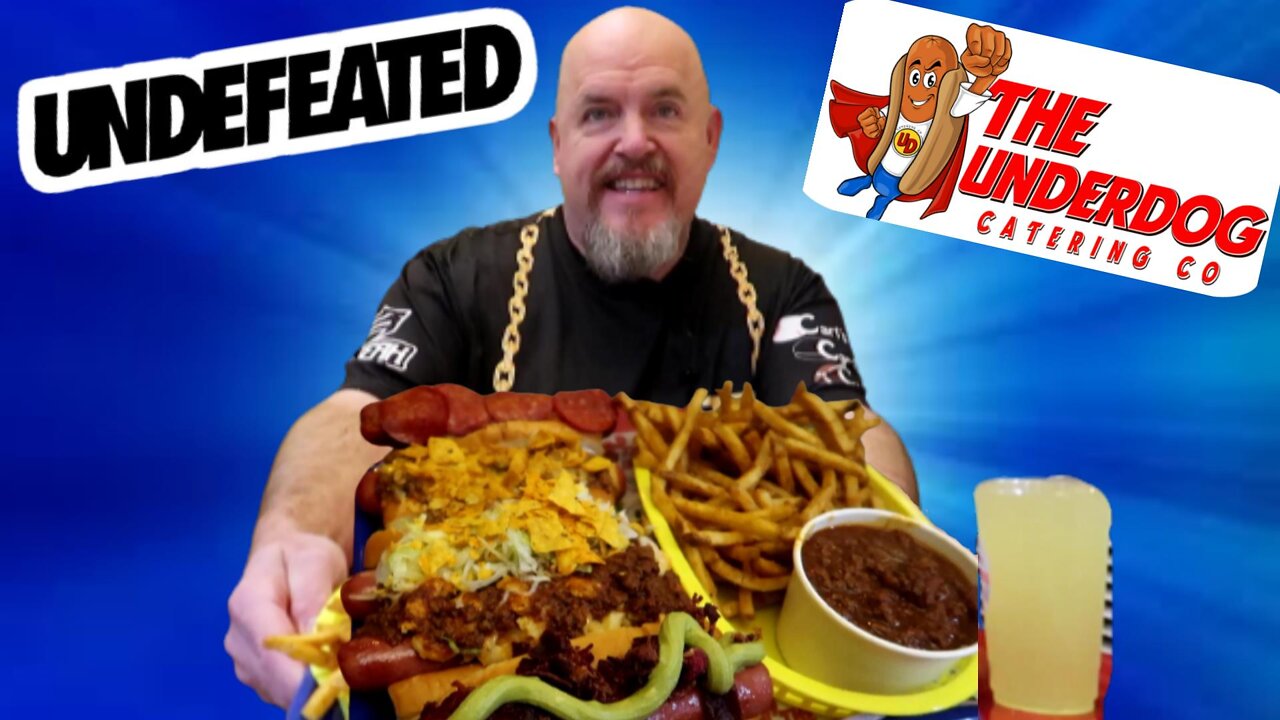 UNDEFEATED Underdog Challenge 5 min to eat it all