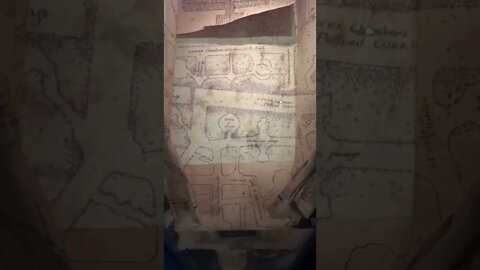 Filches Emporium of Confiscated Good Marauders Map #IOA #universalorlando #shorts