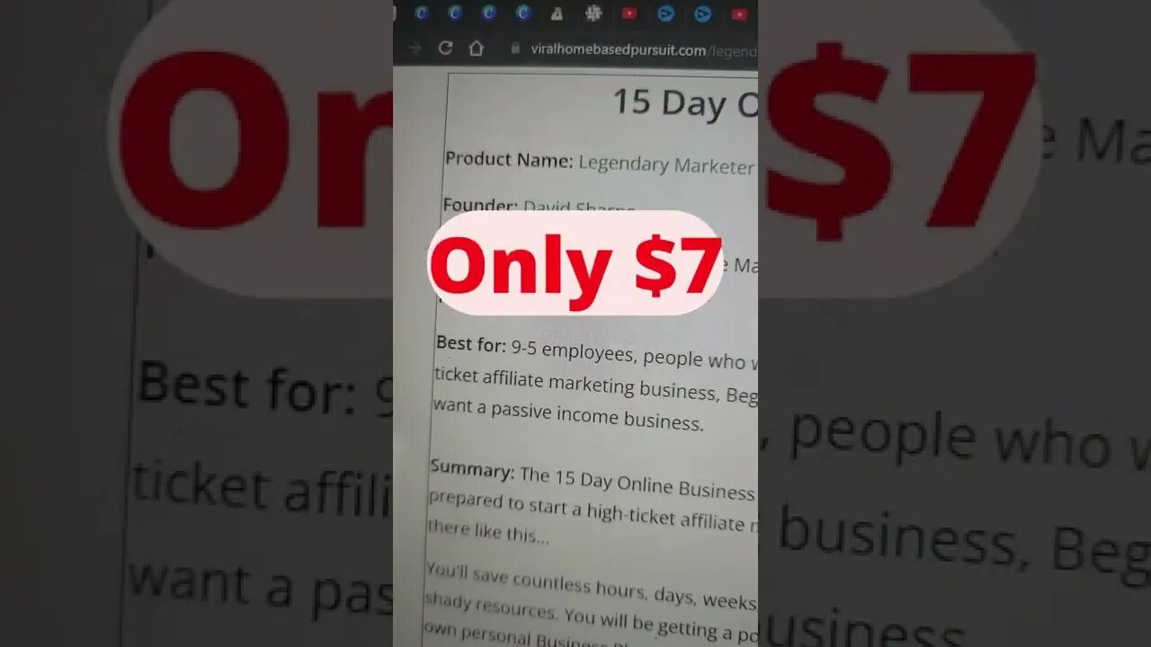 Best work from home job #15daychallenge #affiliatemarketing #workfromhome #shorts