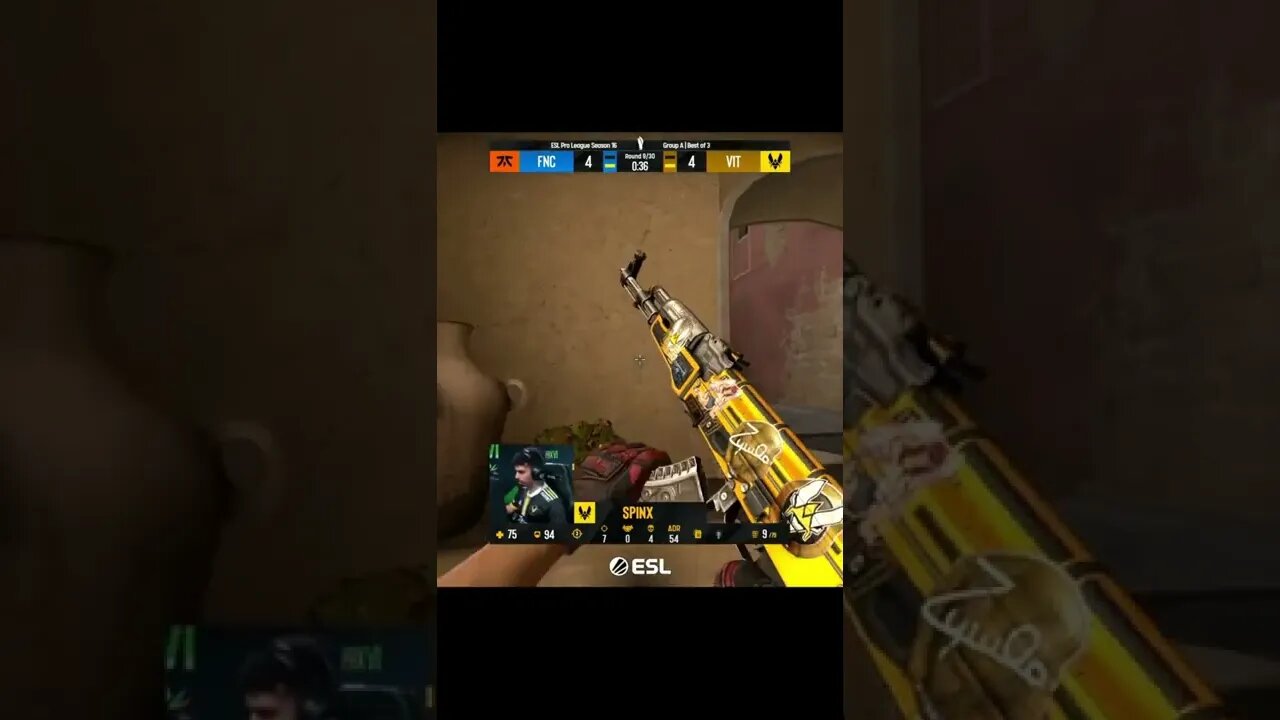 SPINX 1v3 CLUTCH #Shorts #CSGO