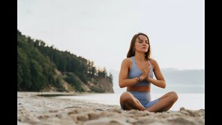 Early Morning On The Beach Meditation👁